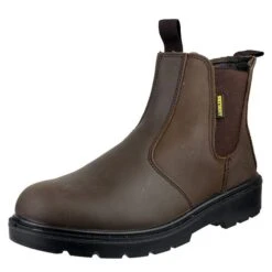 Amblers FS128 Safety Dealer Boots – Brown -ridebedford shop 5 18