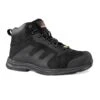 Rockfall TeslaDri Lightweight ESD Black Safety Boots Size 8