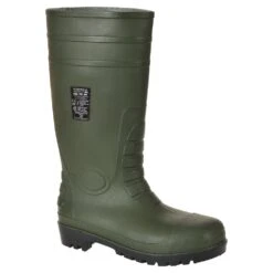 Portwest Full Safety Green Wellington Boots Size 11