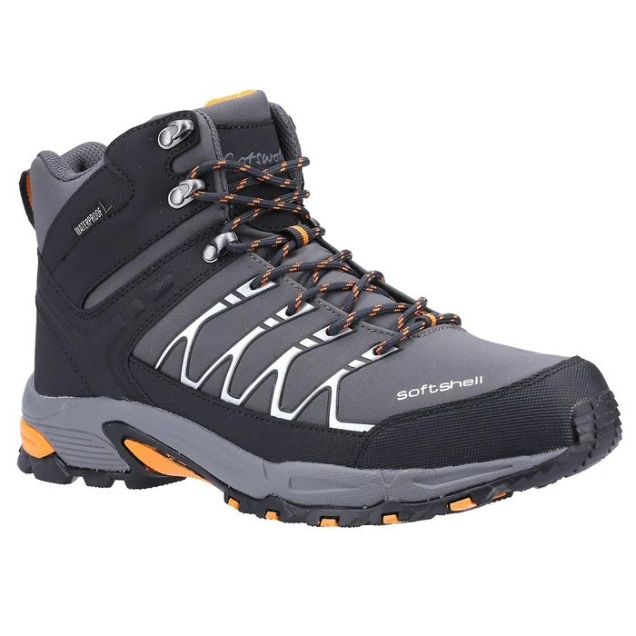 Cotswold Men's Abbeydale Mid Hiking Boots - Grey 5 Cotswold Men's Abbeydale Mid Hiking Boots - Grey - Image 5