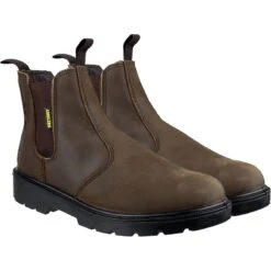 Amblers FS128 Safety Dealer Boots – Brown -ridebedford shop amblers fs128 safety dealer boots brown 1
