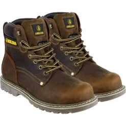 Amblers Men's Dorking Non-Safety Boots – Brown