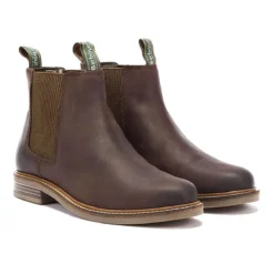 Barbour Men's Farsley Chelsea Boots - Chocolate