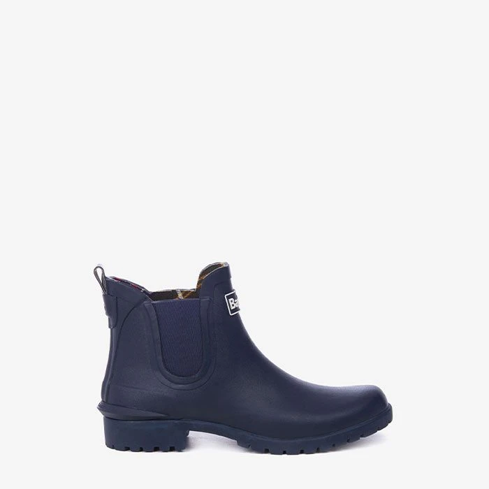 Barbour Women's Wilton Wellington Boots - Navy 2 Barbour Women's Wilton Wellington Boots - Navy - Image 2