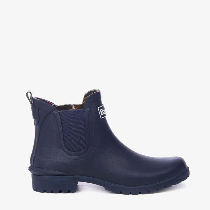 Barbour Women's Wilton Wellington Boots - Navy 4 Barbour Women's Wilton Wellington Boots - Navy - Image 4