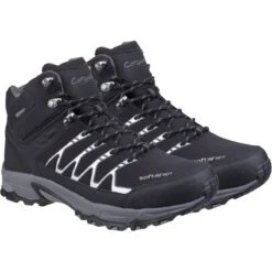 Cotswold Men's Abbeydale Mid Hiking Boots - Black -ridebedford shop cotswold men s abbeydale mid hiking boots black 1 1
