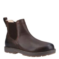 Cotswold Men's Snowshill Chelsea Boots - Brown -ridebedford shop cotswold mens snowshill chelsea boots brown 4