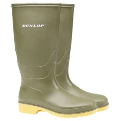 Dunlop Women's Dull Wellington Boots - Green