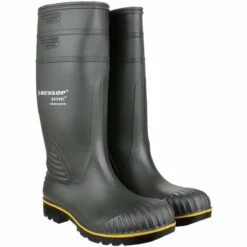 Dunlop Men's Acifort Heavy Duty Wellington Boots - Green
