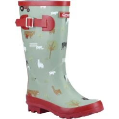 Cotswold Children's Farmyard Wellington Boots - Farm