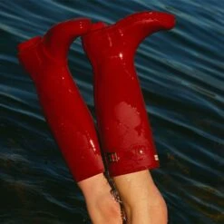 Hunter Women's Original Tall Wellington Boots - Military Red 14 Hunter Women's Original Tall Wellington Boots - Military Red -ridebedford shop hunter women s original tall wellington boots military red 1