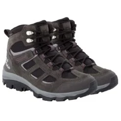 Jack Wolfskin Women’s Vojo 3 Texapore Mid Walking Boots – Steel/Purple