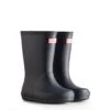 Hunter Baby Original Kids First Classic Gloss Wellington Boots - Navy