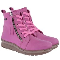 Adesso Women's Kirsty Boots - Pink -ridebedford shop kirsty pink boot 3 1