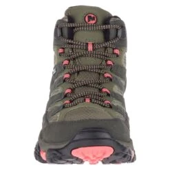 Merrell Women’s Moab 2 Gore-Tex Mid Walking Boots – Beluga/Olive -ridebedford shop lds moab 2 mid gtx beluga olive 2