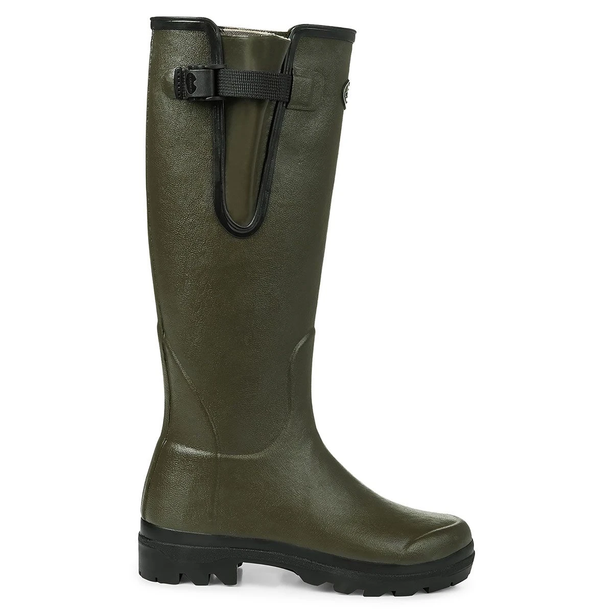 Le Chameau Women's Vierzon Jersey Wellington Boots - Vert Chameau 6 Le Chameau Women's Vierzon Jersey Wellington Boots - Vert Chameau - Image 6