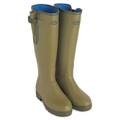 Le Chameau Women's Vierzonord Neoprene Wellington Boots - Vert Vierzon