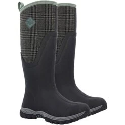 Muck Boots Women’s Arctic Sport II Tall Boots - Black/Check 5 Muck Boots Women’s Arctic Sport II Tall Boots - Black/Check -ridebedford shop mb arctic sport tall ii blkchk 1