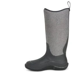 Muck Boots Women's Hale Wellington Boots - Black/Herring Bone -ridebedford shop mb hale blackherringbone 4