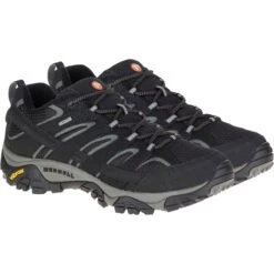 Merrell Men’s Moab 2 Gore-Tex Low Walking Boots– Black