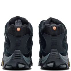 Merrell Men's Moab 3 GoreTex Mid Walking Boots - Black -ridebedford shop mns moab 3 gtx mid black 2