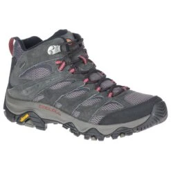 Merrell Men's Moab 3 GoreTex Mid Walking Boots - Beluga -ridebedford shop moab 3 mid gtx beluga 1