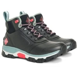 Muck Boots Women's Apex Lace Up Walking Boots - Black -ridebedford shop muck boots apex walking boots black1 1