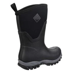 Muck Boots Women's Arctic Sport Mid Height Wellington Boots - Black -ridebedford shop muck boots mid blk 2 1