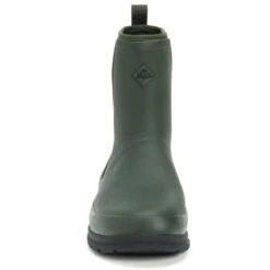 Muck Boots Originals Pull-On Short Wellington Boots - Green -ridebedford shop muck boots muckmaster hi wellington boots moss green 5