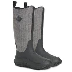 Muck Boots Women's Hale Wellington Boots - Black/Herring Bone