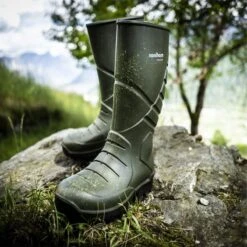 Nora Men's Thermo Wellington Boots - Olive -ridebedford shop nora men s thermo wellington boots olive 3