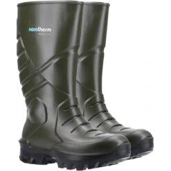 Nora Men's Thermo Wellington Boots - Olive