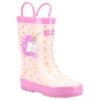 Cotswold Children's Puddle Wellington Boots - Unicorn