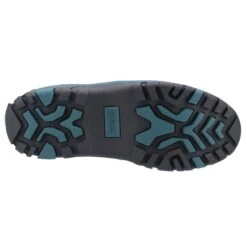 Cotswold Women's Realm Adjustable Wellington Boots - Navy/Teal -ridebedford shop realm navy