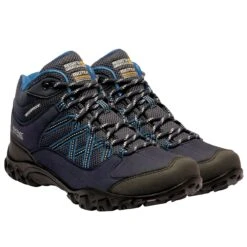 Regatta Women's Edgepoint Mid Walking Boots – Navy/Petrol Blue