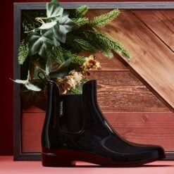 Regatta Women’s Harriet Ankle Wellington Boots – Black -ridebedford shop regatta women s harriett ankle wellington boots black 1