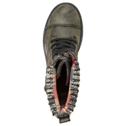 Rocket Dog Women’s Thunder Biker Boots – Black -ridebedford shop thunderblack5