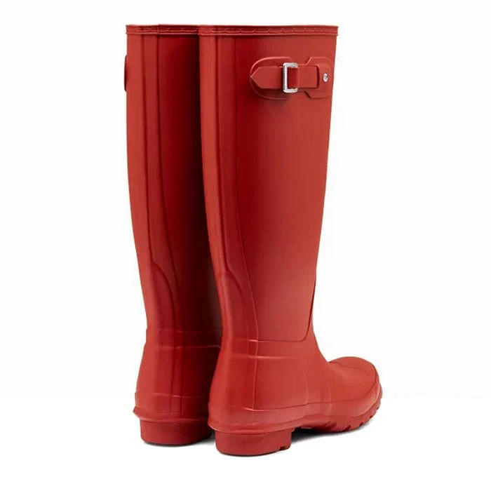 Hunter Women's Original Tall Wellington Boots - Military Red 2 Hunter Women's Original Tall Wellington Boots - Military Red - Image 2