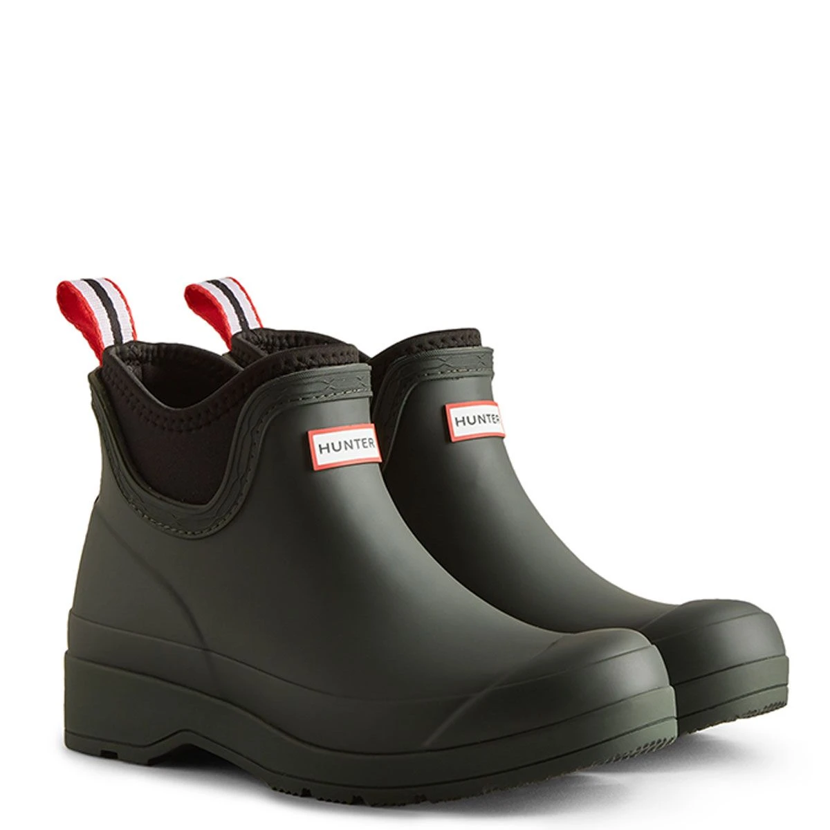 Hunter Women's Short Neoprene Play Wellington Boots - Arctic Moss 5 Hunter Women's Short Neoprene Play Wellington Boots - Arctic Moss - Image 5